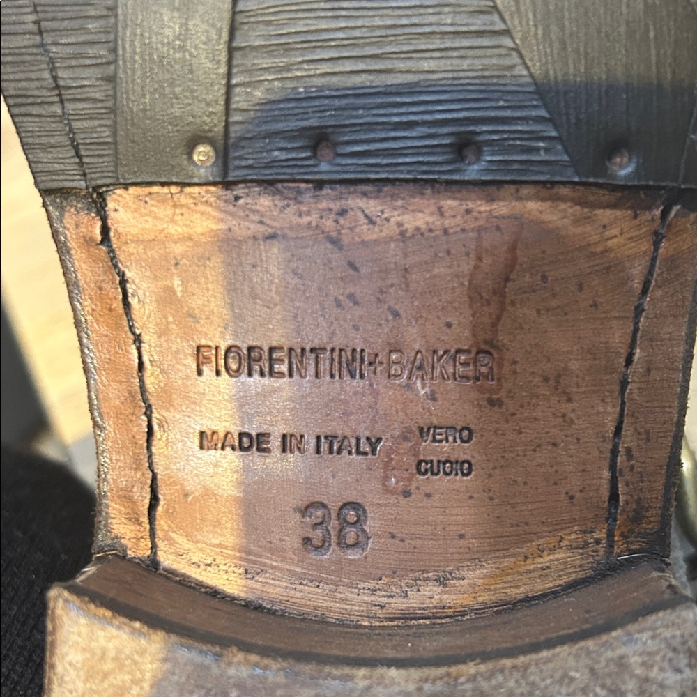 Fiorentini + Baker Gray Combat Boots - Picture 6 of 7